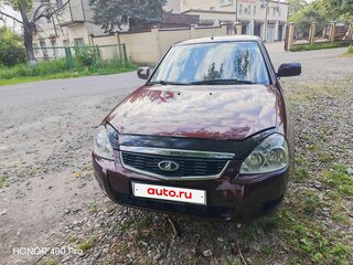 2012 Lada (ВАЗ) Priora I, пурпурный, 350000 рублей, вид 1