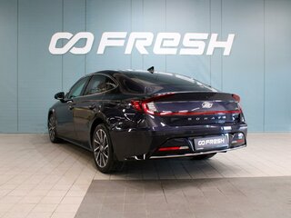2019 Hyundai Sonata VIII (DN8), синий, 2160000 рублей, вид 2