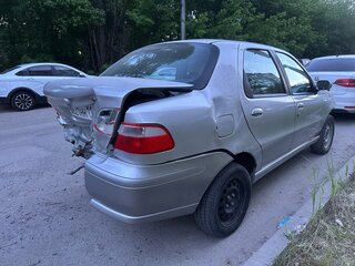 2007 Fiat Albea I Рестайлинг, серебристый, 135000 рублей, вид 3
