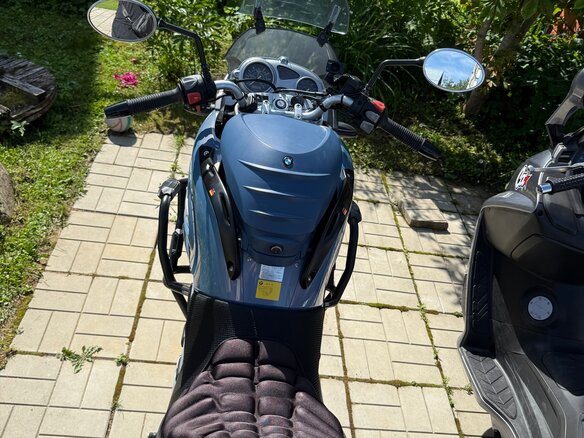 2001 BMW F 650 CS, синий, 490000 рублей - вид 9
