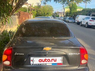 2008 Chevrolet Lanos I, чёрный, 150000 рублей, вид 3