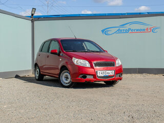 2010 Chevrolet Aveo I Рестайлинг, красный, 321000 рублей, вид 3