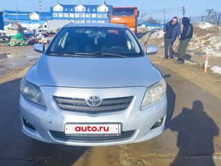 2007 Toyota Corolla AMT X (E140, E150), серебристый, 700000 рублей, вид 2