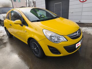 2012 Opel Corsa D Рестайлинг II, жёлтый, 469000 рублей, вид 4