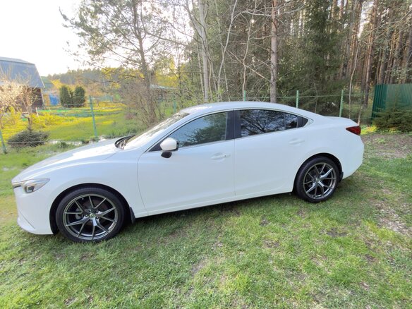 2015 Mazda 6 III (GJ) Рестайлинг, белый, 2200000 рублей - вид 7