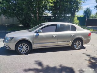 2014 Skoda Superb DSG II Рестайлинг, бежевый, 850000 рублей, вид 5