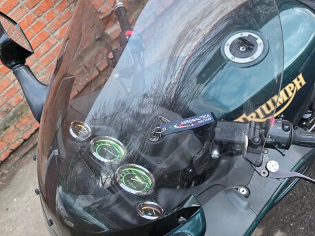 1998 Triumph Trophy 1200, зелёный, 340000 рублей, вид 4