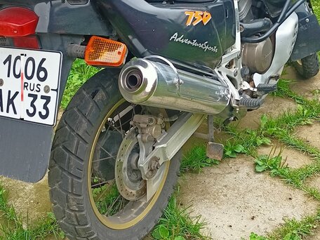 1992 Honda XRV 750 Africa Twin, чёрный, 280000 рублей, вид 4