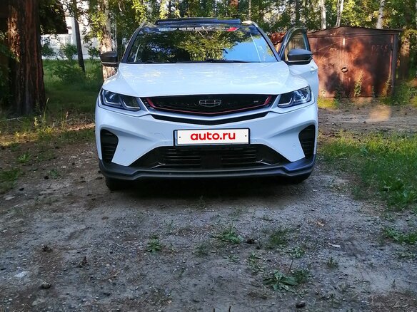 2020 Geely Coolray I, белый, 1300000 рублей