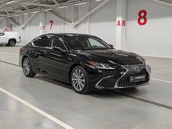 2019 Lexus ES 250 VII, чёрный - вид 2