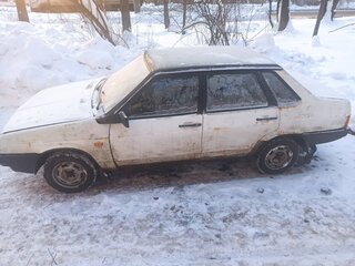 1996 Lada (ВАЗ) 21099, белый, 70000 рублей, вид 2