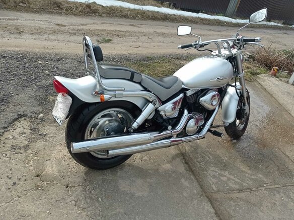 1999 Suzuki Desperado VZ400, серебристый, 350000 рублей - вид 6