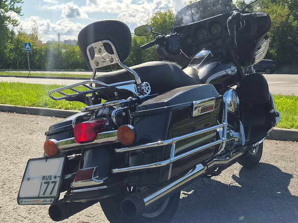 2003 Harley-Davidson Electra Glide, чёрный, 700000 рублей - вид 8
