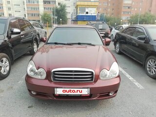 2007 Hyundai Sonata ТагАЗ IV (EF) Рестайлинг, красный, 490000 рублей, вид 1