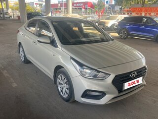 2018 Hyundai Solaris II, бежевый, 1150000 рублей, вид 3