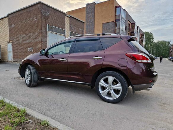 2013 Nissan Murano II (Z51) Рестайлинг 2, пурпурный, 1500000 рублей - вид 6