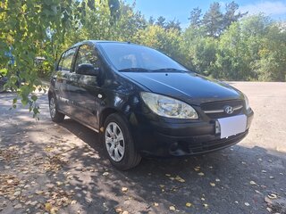 2008 Hyundai Getz I Рестайлинг, чёрный, 507000 рублей, вид 2