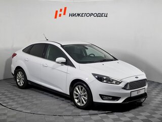 2018 Ford Focus III Рестайлинг, белый, 1099000 рублей, вид 3