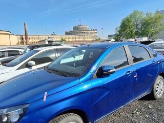 2021 Lada (ВАЗ) Vesta I, синий, 726000 рублей, вид 2