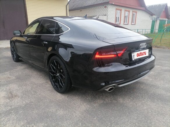 2012 Audi A7 I (4G), чёрный, 1750000 рублей - вид 5
