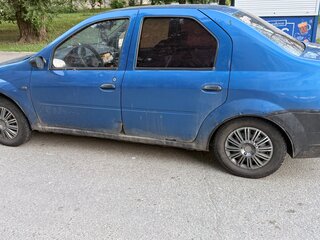 2006 Renault Logan I, синий, 110000 рублей, вид 4