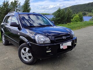 2008 Hyundai Tucson I, чёрный, 800000 рублей, вид 5