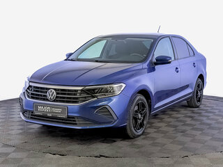 2021 Volkswagen Polo VI, синий, 1499000 рублей, вид 1