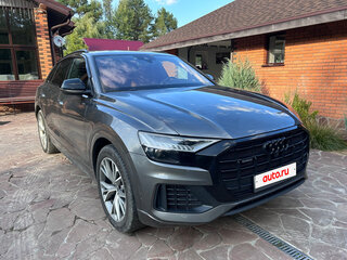 2019 Audi Q8 55 TFSI I (4M), серый, 4450000 рублей, вид 5