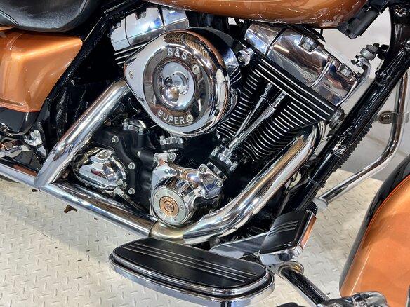 2008 Harley-Davidson Street Glide, оранжевый, 560000 рублей - вид 11