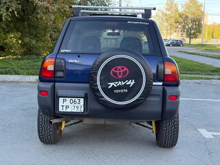 1996 Toyota RAV4 I (XA10), синий, 530000 рублей, вид 4