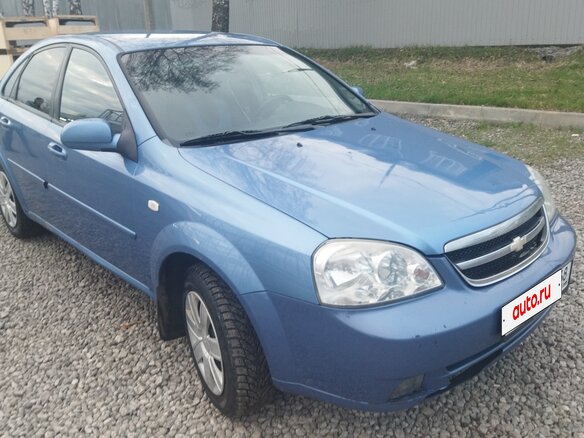 2007 Chevrolet Lacetti I, синий, 350000 рублей - вид 1