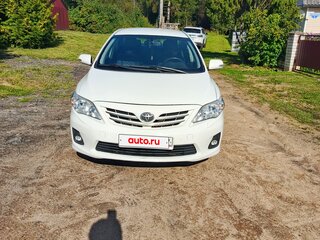 2011 Toyota Corolla X (E140, E150) Рестайлинг, белый, 1200000 рублей, вид 1
