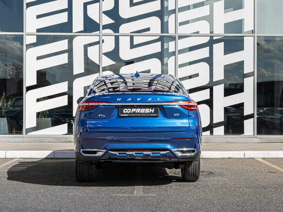2021 Haval F7x I, синий - вид 3