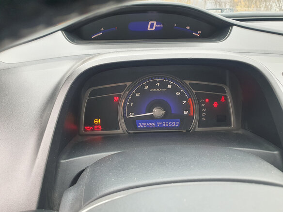 2008 Honda Civic VIII, серебристый, 800000 рублей - вид 4