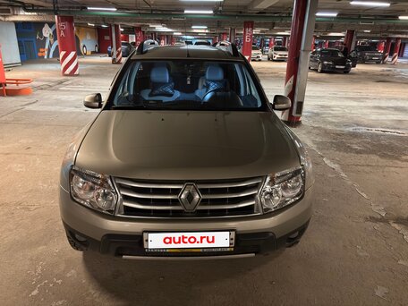 2012 Renault Duster I, бежевый, 900000 рублей, вид 3