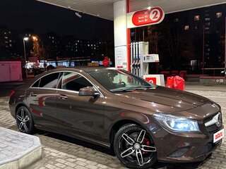 2015 Mercedes-Benz CLA 200 I (C117, X117), коричневый, 1830000 рублей, вид 1
