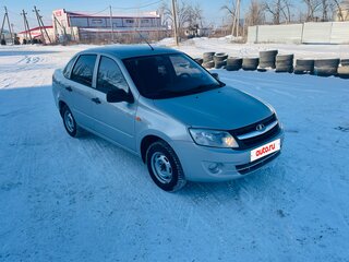 2015 Lada (ВАЗ) Granta I, серебристый, 552000 рублей, вид 3
