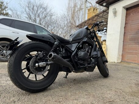 2021 Honda Rebel 500, чёрный, 715000 рублей, вид 3