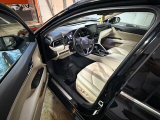 2021 Toyota Camry US Market VIII (XV70) Рестайлинг, чёрный, 3150000 рублей, вид 5