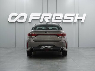 2020 Kia Rio IV Рестайлинг, коричневый, 1625000 рублей, вид 4
