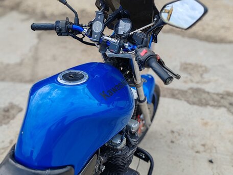 1999 Kawasaki ZR-7, синий, 210000 рублей, вид 5