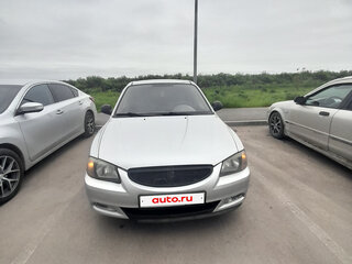 2004 Hyundai Accent ТагАЗ II, серебристый, 350000 рублей, вид 2