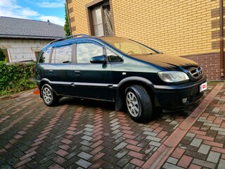 2004 Opel Zafira A Рестайлинг, зелёный, 330000 рублей, вид 4