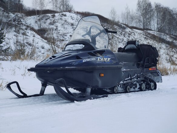 2005 BRP Lynx 6900, синий, 600000 рублей