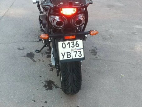 2009 Yamaha FZ6, оранжевый, 400000 рублей, вид 2