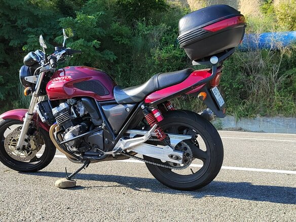 1994 Honda CB 400 Super Four, красный, 270000 рублей - вид 1