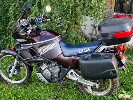 1997 Yamaha XTZ750 Super Tenere, фиолетовый, 390000 рублей, вид 2