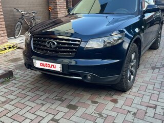 2007 Infiniti FX35 I (S50) Рестайлинг, синий, 885000 рублей, вид 2