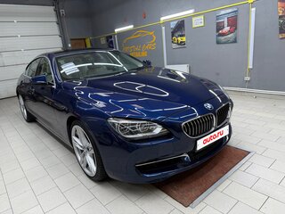 2013 BMW 6 серии Gran Coupe 640i xDrive III (F06/F13/F12), синий, 3100000 рублей, вид 4