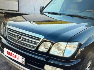 2004 Lexus LX 470 II Рестайлинг, чёрный, 2100000 рублей, вид 3
